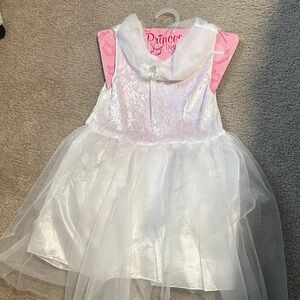 Shimmering White Kids Costume Dress